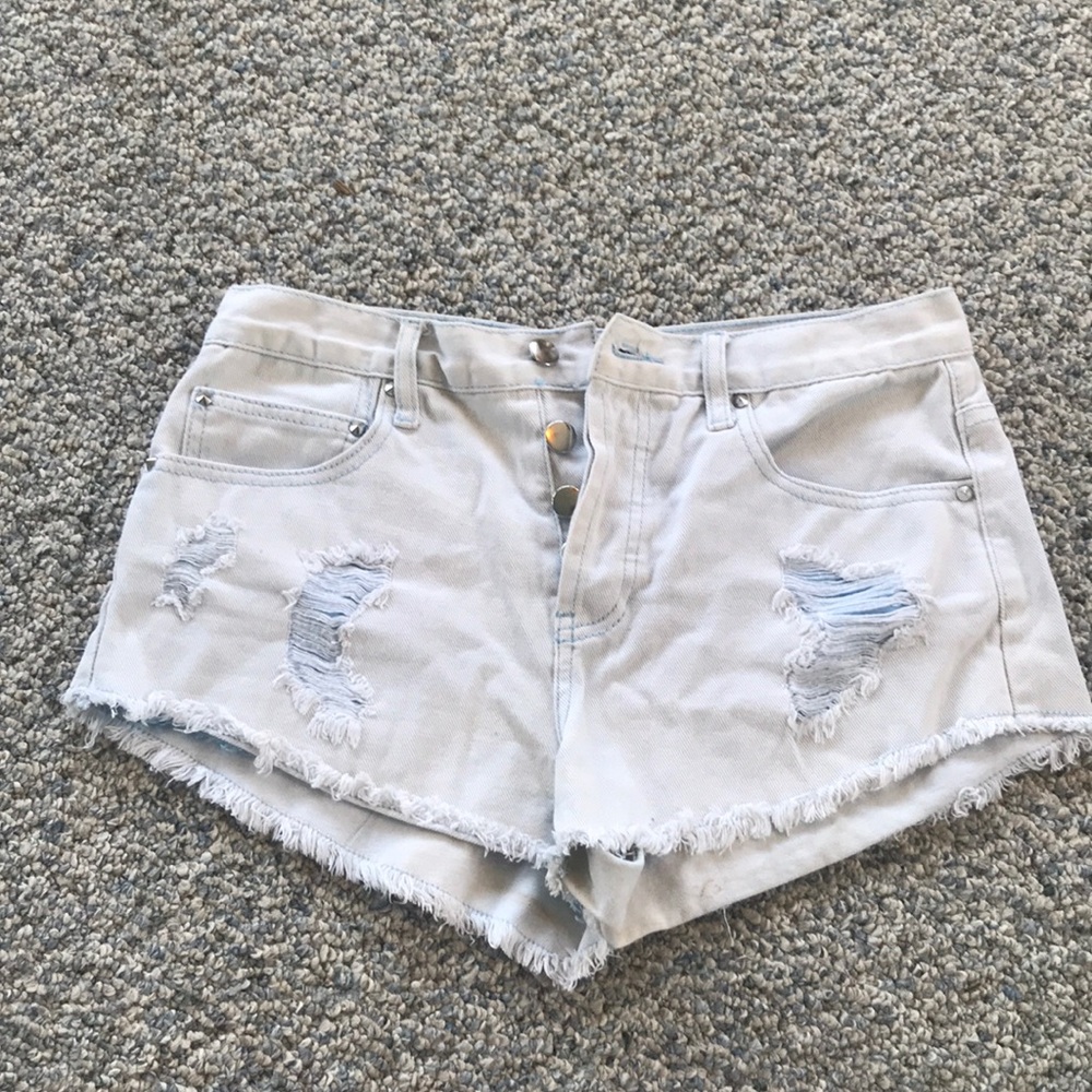 Forever 21 High waisted Jean shorts